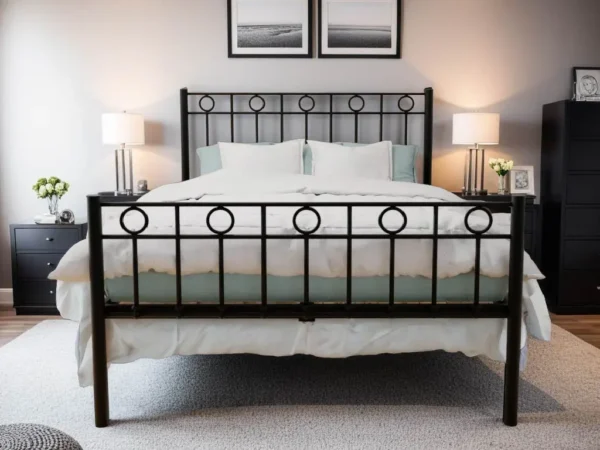 Carmen Wrought Iron Bed Frame